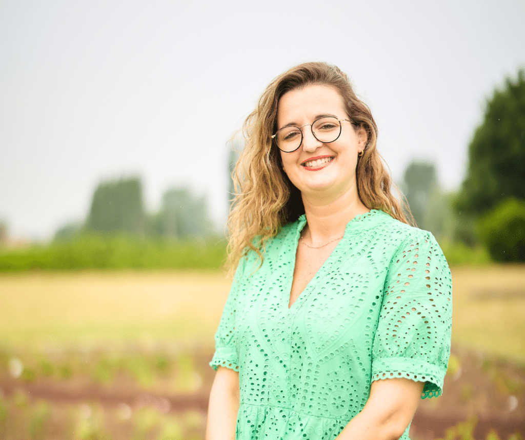 Emma Callens, zaakvoerder EMC Greenroofs groendaken - Aalter