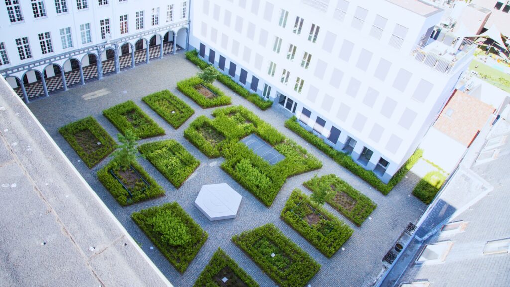 EMC Greenroofs Aalter - Blog keuze groendak - Biodak Antwerpen Dams - Bovenkant van ondergrondse parking